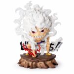 Gear 5 Luffy Chibi Figurine – Premium Anime Collectible