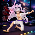 Gear 5 Luffy anime figurine One Piece collectible gaming desk setup Kenya