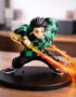 Tanjiro Kamado flame sword anime figurine Demon Slayer collectible Kenya