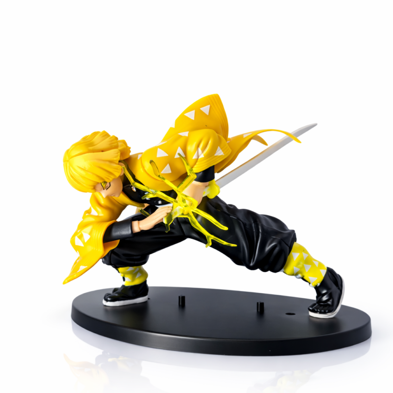 Zenitsu Agatsuma lightning anime figurine Demon Slayer collectible Kenya
