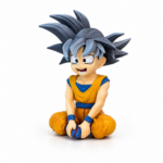 Kid Goku Dragon Ball sitting anime collectible figure statue for anime fans and collectors in Kenya
