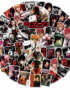 Chainsaw Man anime sticker pack featuring Denji, Power, Makima, Aki, Himeno, Kobeni, and Pochita in a collection of waterproof vinyl stickers.